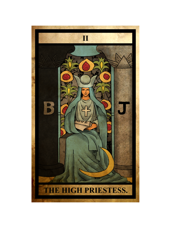 タロット｜女教皇