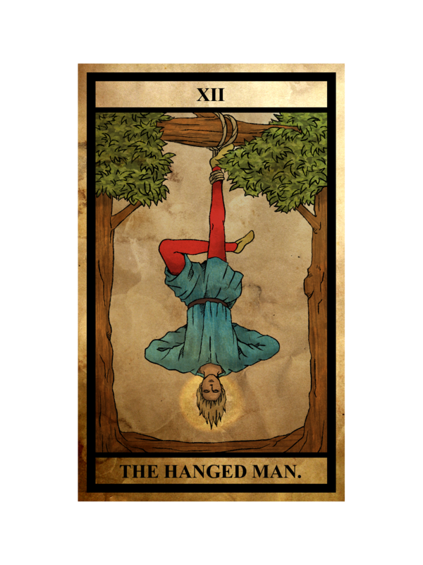 タロットカード｜吊られた男について