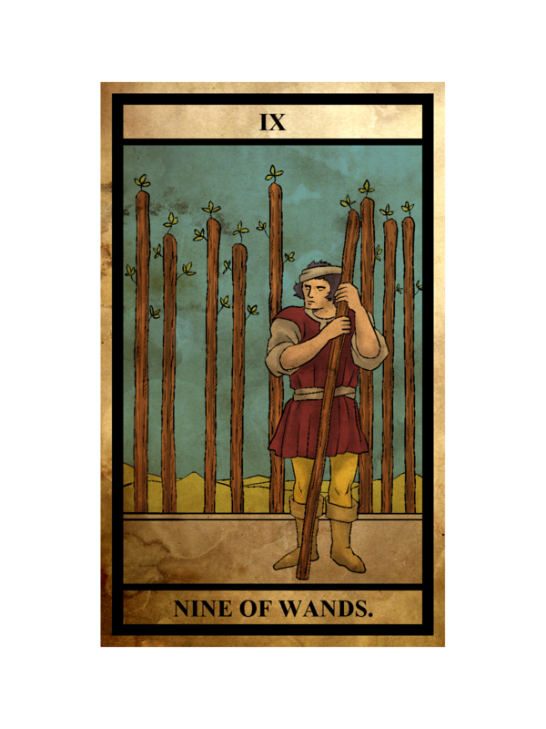 Nine of Wands｜ワンドの9の意味について
