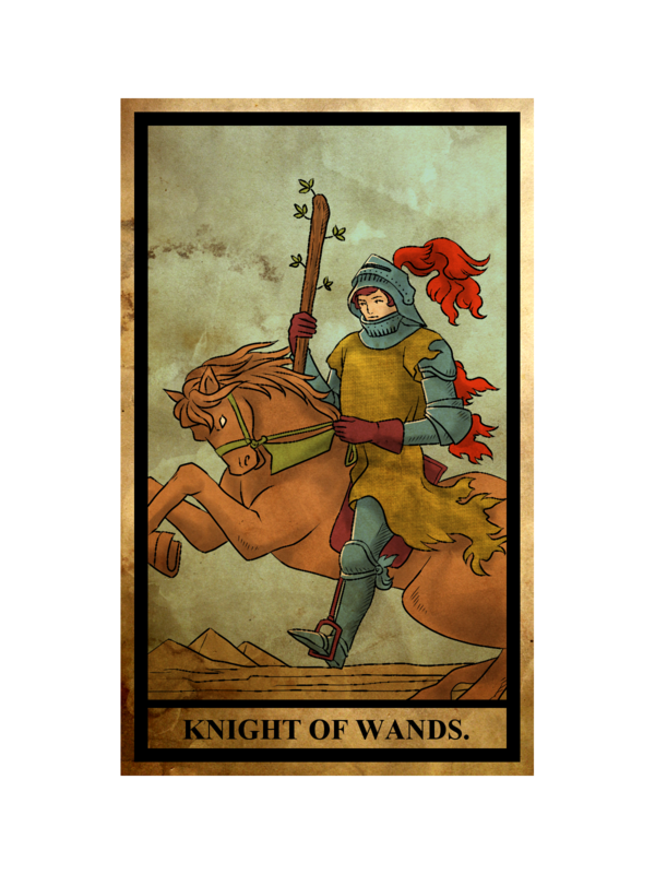 【タロットカード】Knight of Wands｜ワンドのナイトの意味について